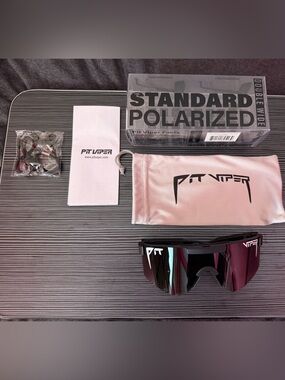 Pit Viper ‘The Standard’ Polarized Double Wide Sunglasses